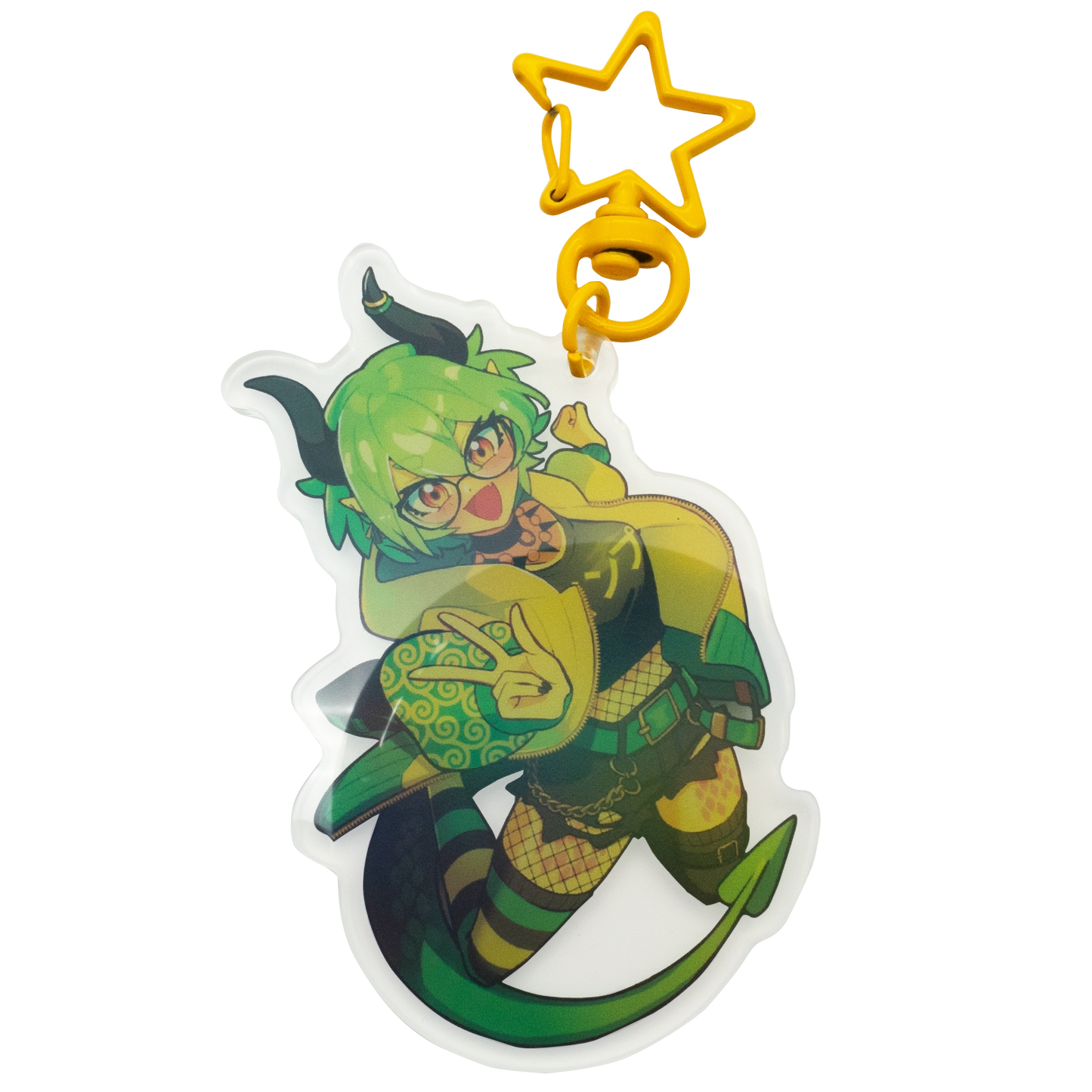 RadishRuby - Keychain Peace