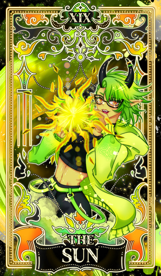 RadishRuby - Tarot Card "The Sun"