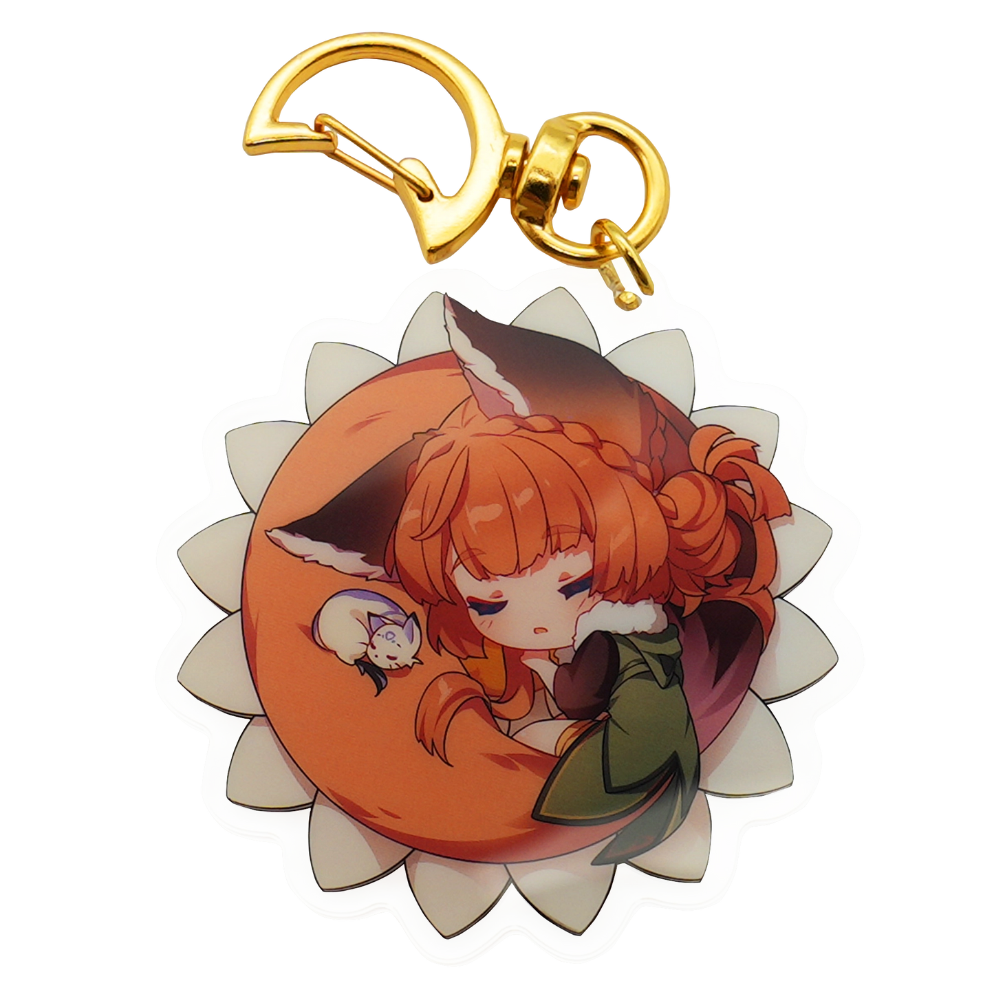 NyuMoon - Flower Keychain