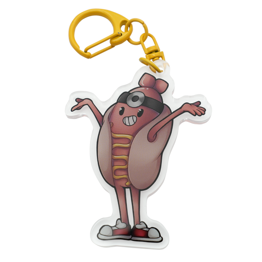 Dr Wurstpeter - Hotdog Keychain