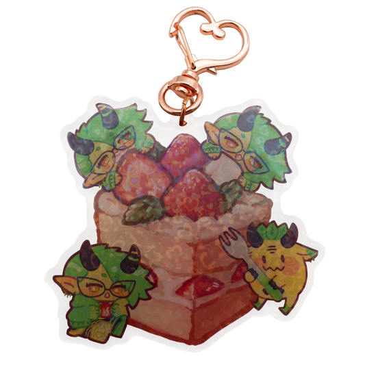 RadishRuby - Keychain Cake