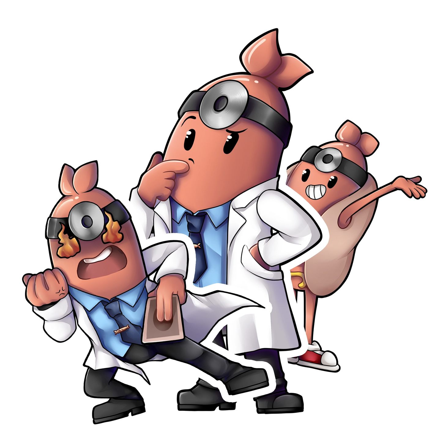 Dr Wurstpeter - Sticker