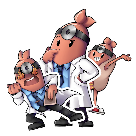 Dr Wurstpeter - Sticker
